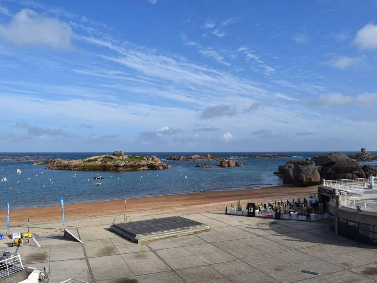 Appartement Terrasse Bord De Mer A Tregastel Avec Parking - Fr-1-368-19 外观 照片